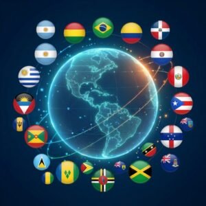 Caribbean (20+ areas)
