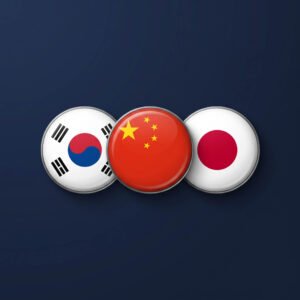 South Korea China Japan
